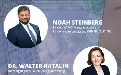 Erősíti vezetői csapatát a WING: áprilistól dr. Walter Katalin a magyarországi vezérigazgató