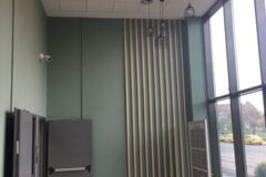 Megújult recepció - irodaház